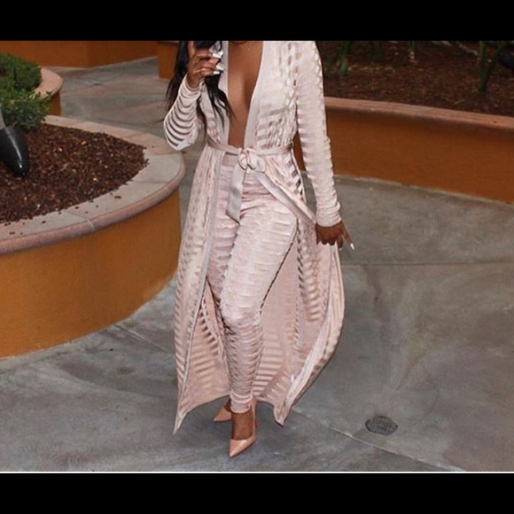 Pants - Two Piece Pants Set